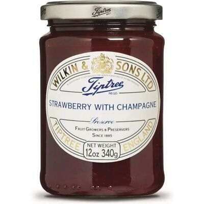 Tiptree - Marmelade Fraises Champagne - 340g - Marmalade - Jam - Publicité Tiptree - Marmelade Fraises Champagne - 340g - Marmalade - Jam - Publicité