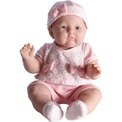 Bambola Lily Rosa - 46 cm Corpo Flessibile, Vestito con Fiori Bambola Lily Rosa - 46 cm Corpo Flessibile, Vestito con Fiori