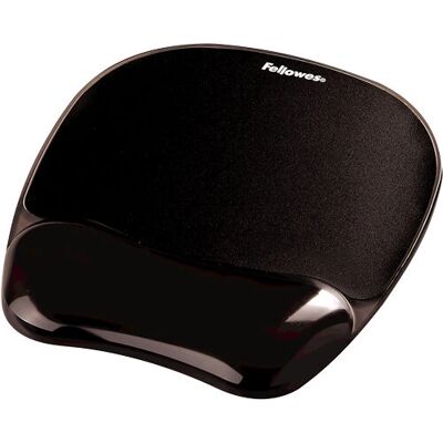 Fellowes 9112101 Ergonomikus egérpad - Fekete Fellowes 9112101 Ergonomikus egérpad - Fekete