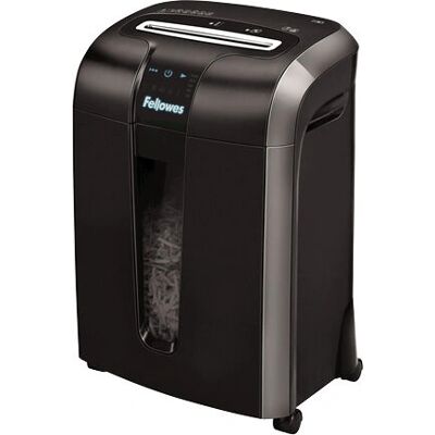 Fellowes 73Ci Aktenvernichter - Kreuzschnitt 12 Blatt - Schwarz Fellowes 73Ci Aktenvernichter - Kreuzschnitt 12 Blatt - Schwarz