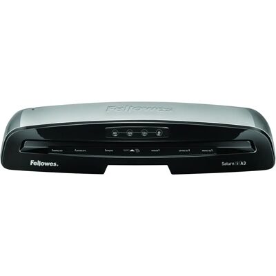 Fellowes Saturn 3i Hideg/meleg lamináló - A3 - Fekete, Ezüst - Lamináló Fellowes Saturn 3i Hideg/meleg lamináló - A3 - Fekete, Ezüst - Lamináló