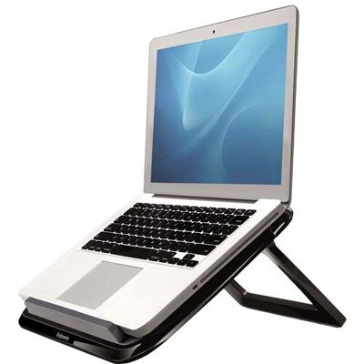 Fellowes Laptop Stand 17" Black Grey Adjustable Portable Fellowes Laptop Stand 17" Black Grey Adjustable Portable