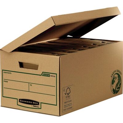 Fellowes 4472205 Opbevaringsboks - Holdbar, Genbrugsmateriale Fellowes 4472205 Opbevaringsboks - Holdbar, Genbrugsmateriale