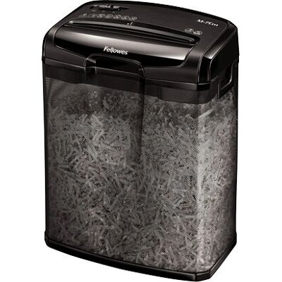 Fellowes M-7CM Papíraprító - Részecske aprítás - Fekete Fellowes M-7CM Papíraprító - Részecske aprítás - Fekete