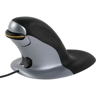 Fellowes Penguin Stor Vertikal Ergonomisk Mus - 1200 DPI Fellowes Penguin Stor Vertikal Ergonomisk Mus - 1200 DPI