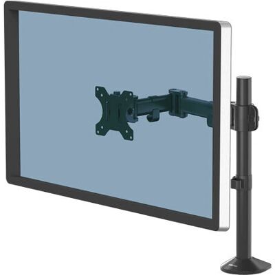 Fellowes Black 32" Monitor Mount - Ergonomic Stand Fellowes Black 32" Monitor Mount - Ergonomic Stand