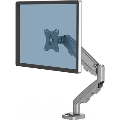 Support Moniteur Fellowes Eppa - Argent - Jusqu'à 39" - À gaz - Publicité Support Moniteur Fellowes Eppa - Argent - Jusqu'à 39" - À gaz - Publicité