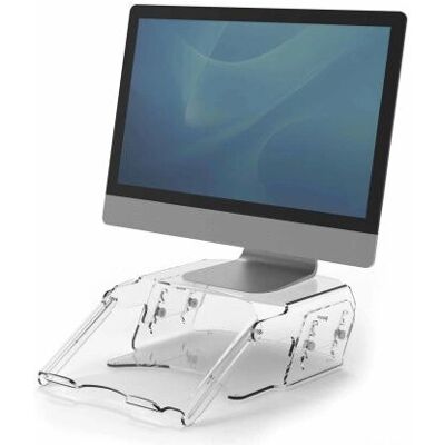 Fellowes 9731201 Monitorständer - Verstellbar, Klart Akryl Fellowes 9731201 Monitorständer - Verstellbar, Klart Akryl