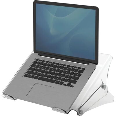 Fellowes Clarity Laptop-Ständer - Verstellbar, Transparent, 15" Fellowes Clarity Laptop-Ständer - Verstellbar, Transparent, 15"