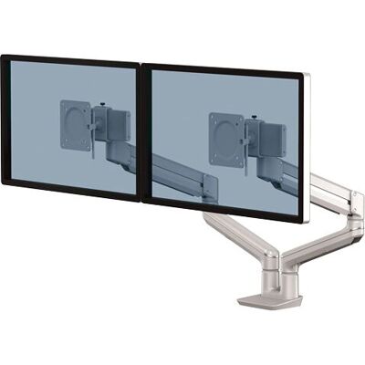 Fellowes Tallo Doppelmonitorarm - Unterstützt zwei 40" Bildschirme - Ergonomisch & Verstellbar Fellowes Tallo Doppelmonitorarm - Unterstützt zwei 40" Bildschirme - Ergonomisch & Verstellbar