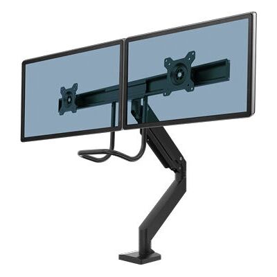 Fellowes Eppa Monitor Halterung - Doppel 32" Schwarz Fellowes Eppa Monitor Halterung - Doppel 32" Schwarz