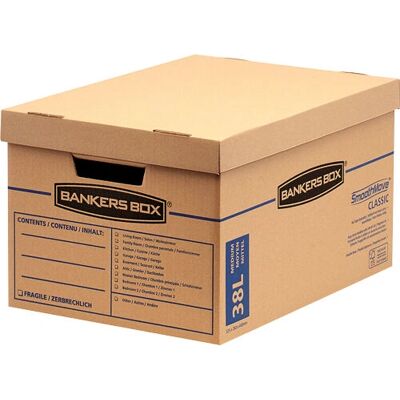 Fellowes 6203801 Boîte de rangement - Rectangulaire, Naturel, 38L - Publicité Fellowes 6203801 Boîte de rangement - Rectangulaire, Naturel, 38L - Publicité