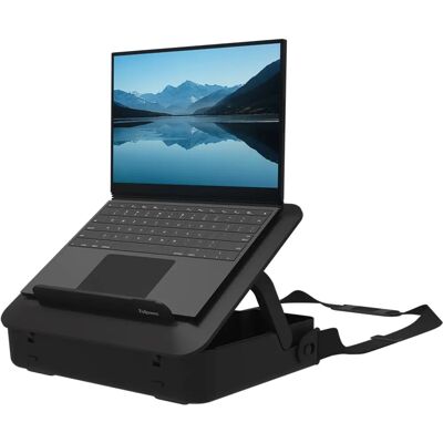 Fellowes Breyta Laptopväska och stöd - Svart - 14" Fellowes Breyta Laptopväska och stöd - Svart - 14"