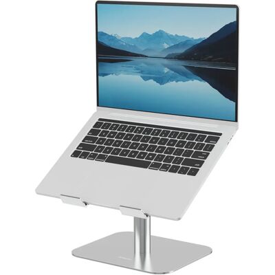 Fellowes Alumia - Adjustable Laptop Stand - Silver - 15" Fellowes Alumia - Adjustable Laptop Stand - Silver - 15"