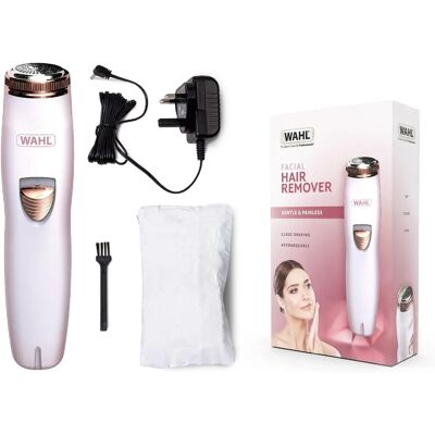Wahl Facial Hair Remover - Lip, Cheek & Chin - Rotary Shaver Wahl Facial Hair Remover - Lip, Cheek & Chin - Rotary Shaver