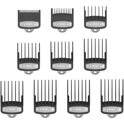 Wahl Premium Sada hřebenových nástavců 1,5 až 25 mm Wahl Premium Sada hřebenových nástavců 1,5 až 25 mm