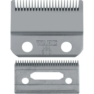 Conjunto de lâminas ajustáveis Wahl Precision Fade 2191 de 2 orifícios - Máquina de cortar cabelo Conjunto de lâminas ajustáveis Wahl Precision Fade 2191 de 2 orifícios - Máquina de cortar cabelo