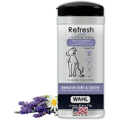 Wahl Dog Wipes Lavender - Pet Wipes Wahl Dog Wipes Lavender - Pet Wipes