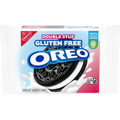 Oreo Double Stuf Sans Gluten - Biscuits - Publicité Oreo Double Stuf Sans Gluten - Biscuits - Publicité
