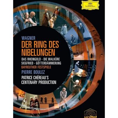 Wagner, Richard - L'Anneau du Nibelung - Festival de Bayreuth - 8 DVDs - Publicité Wagner, Richard - L'Anneau du Nibelung - Festival de Bayreuth - 8 DVDs - Publicité