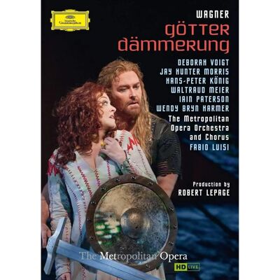 Wagner Götterdämmerung - 2 DVDs - Richard Wagner - Klassische Oper Wagner Götterdämmerung - 2 DVDs - Richard Wagner - Klassische Oper