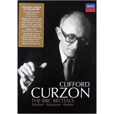 Clifford Curzon Les Récitals BBC DVD - Zone 2 - Publicité Clifford Curzon Les Récitals BBC DVD - Zone 2 - Publicité