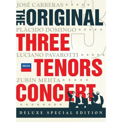 Zubin Mehta Les Trois Tenors Concert DVD - Région 2 - Publicité Zubin Mehta Les Trois Tenors Concert DVD - Région 2 - Publicité