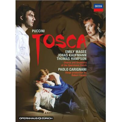 Puccini Tosca Carignani - Zone 2 DVD - Publicité Puccini Tosca Carignani - Zone 2 DVD - Publicité