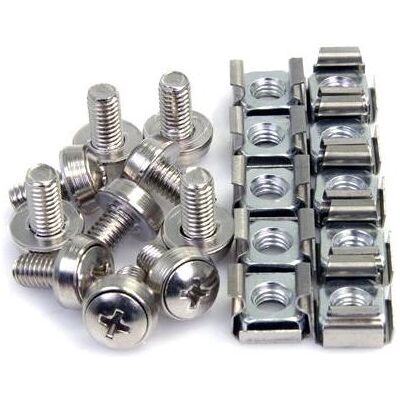 StarTech.com CABSCREWM62 Schraube - 12 mm - M6 - 100 Stück StarTech.com CABSCREWM62 Schraube - 12 mm - M6 - 100 Stück