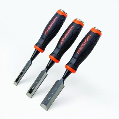 Pony Jorgensen Poj70450 3-Piece Woodworking Chisel Set Pony Jorgensen Poj70450 3-Piece Woodworking Chisel Set