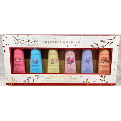 Crabtree & Evelyn Hand Therapy 6-Pack - Hand Creams Crabtree & Evelyn Hand Therapy 6-Pack - Hand Creams