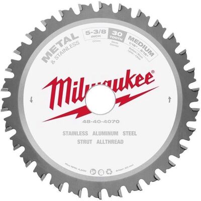 Milwaukee Cirkelsågblad 135mm - 30T - Metall Milwaukee Cirkelsågblad 135mm - 30T - Metall