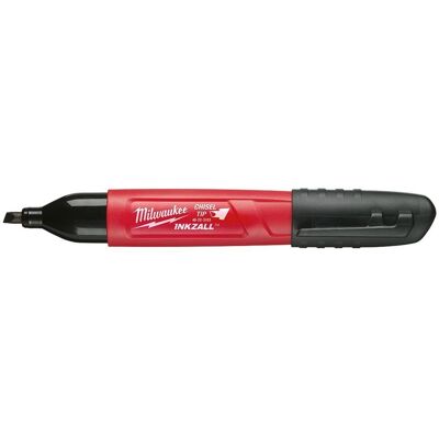 Milwaukee 48223103 Marqueur Pointe en Ciseau Inkzall - Noir Milwaukee 48223103 Marqueur Pointe en Ciseau Inkzall - Noir