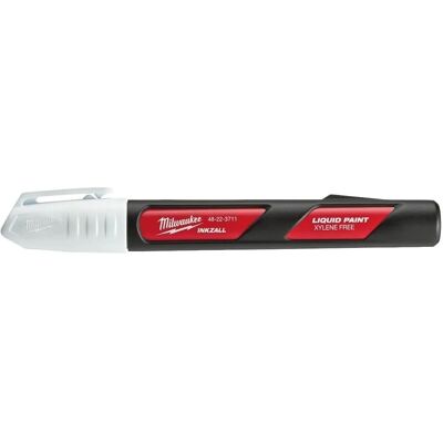 Marqueur de peinture liquide blanc Milwaukee Inkzall - Niveau industriel Marqueur de peinture liquide blanc Milwaukee Inkzall - Niveau industriel
