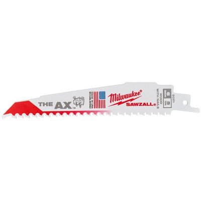 Milwaukee AX 150mm 5-Tpi λεπίδα πριονιού - Ξύλο Βαρύς Τύπος Milwaukee AX 150mm 5-Tpi λεπίδα πριονιού - Ξύλο Βαρύς Τύπος