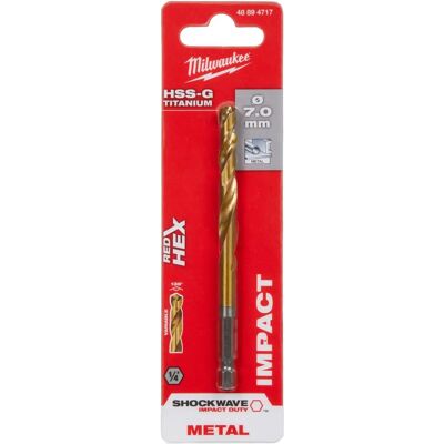 Milwaukee Shockwave Metallborr 7mm Milwaukee Shockwave Metallborr 7mm