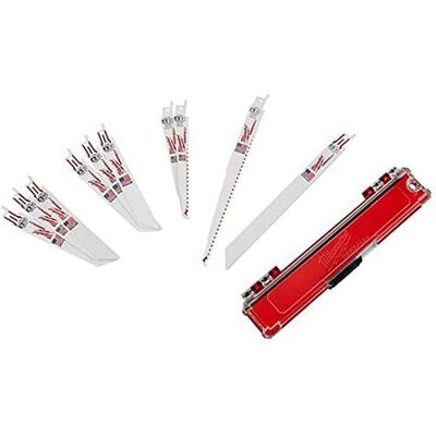 Milwaukee 49222211 Thin Kerf Sawzall Reciprocating Saw Blade Set - Reciprocating Saw Blades Milwaukee 49222211 Thin Kerf Sawzall Reciprocating Saw Blade Set - Reciprocating Saw Blades