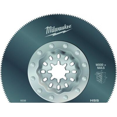 Milwaukee Segmenterat Sågblad - 85x20 mm - För trä, metall & plast Milwaukee Segmenterat Sågblad - 85x20 mm - För trä, metall & plast