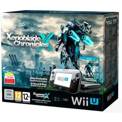 Nintendo Wii U Premium Pack - 32 GB - Schwarz mit Xenoblade Chronicles X Nintendo Wii U Premium Pack - 32 GB - Schwarz mit Xenoblade Chronicles X