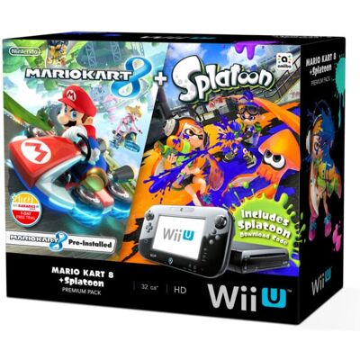 Nintendo Wii U Black 32GB Premium Pack - Game Console Nintendo Wii U Black 32GB Premium Pack - Game Console