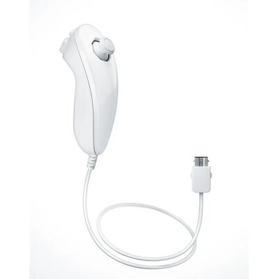 Nintendo Nunchuk Wit - Extra controle voor Wii/Wii U Nintendo Nunchuk Wit - Extra controle voor Wii/Wii U