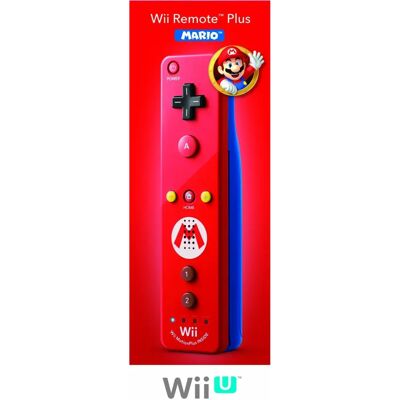 Nintendo Wii Remote Plus - Mario Rot Gamepad - Controller für Wii/Wii U Nintendo Wii Remote Plus - Mario Rot Gamepad - Controller für Wii/Wii U