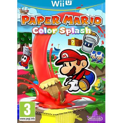 Nintendo Paper Mario: Color Splash - Wii U - Action-Adventure Nintendo Paper Mario: Color Splash - Wii U - Action-Adventure