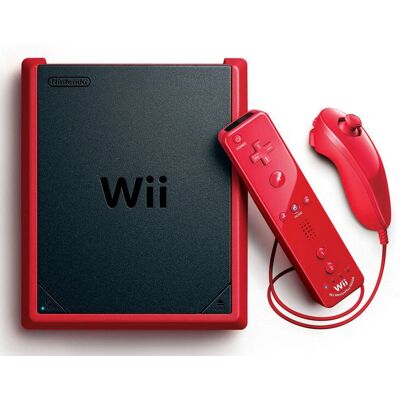Nintendo Wii mini Wi-Fi Noir, Rouge - Console de jeux - Publicité Nintendo Wii mini Wi-Fi Noir, Rouge - Console de jeux - Publicité