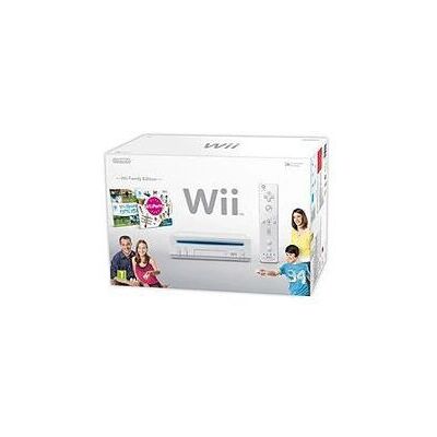 Nintendo Wii Family Edition - Portable Game Console - Wi-Fi - White Nintendo Wii Family Edition - Portable Game Console - Wi-Fi - White