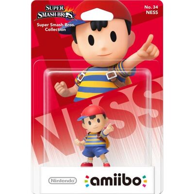 Nintendo Ness No.34 Amiibo - Super Smash Bros. Serie Nintendo Ness No.34 Amiibo - Super Smash Bros. Serie