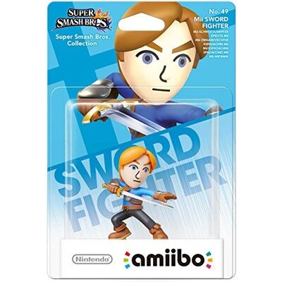 Nintendo Amiibo Mii Sword Fighter - Figura Videogioco - Super Smash Bros. Nintendo Amiibo Mii Sword Fighter - Figura Videogioco - Super Smash Bros.