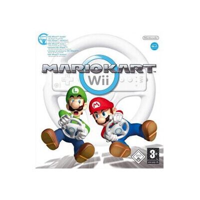 Nintendo Mario Kart Wii - Mit Lenkrad - Videospiel Nintendo Mario Kart Wii - Mit Lenkrad - Videospiel