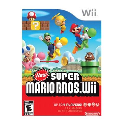 Nintendo New Super Mario Bros Wii - Videospiel Nintendo New Super Mario Bros Wii - Videospiel