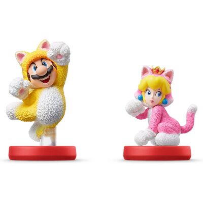 Nintendo amiibo (Collection Super Mario) - Cat Mario & Cat Peach - Publicité Nintendo amiibo (Collection Super Mario) - Cat Mario & Cat Peach - Publicité